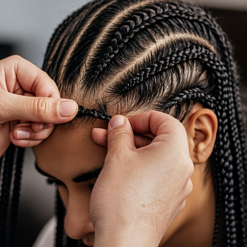 Курс «Афро-косички (box braids)»: плетение с канекалоном 2