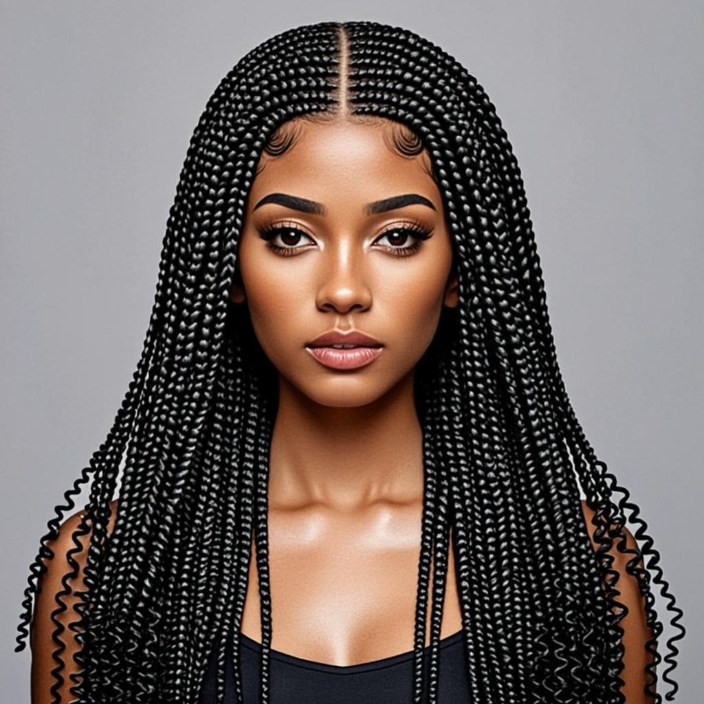 Курс «Афро-косички (box braids)»: плетение с канекалоном
