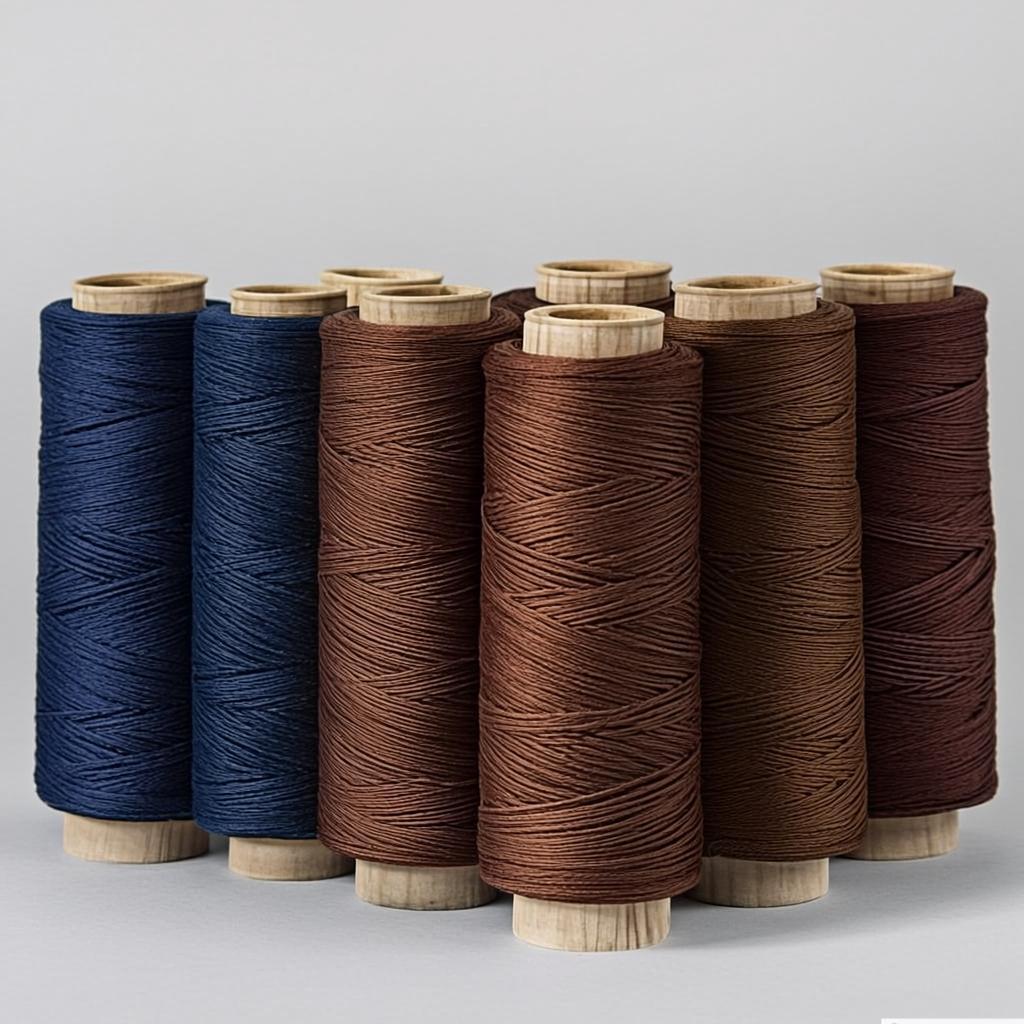 Нити для брейдинга — набор 12 катушек, navy + earth tones